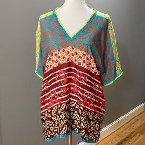 EUC Johnny Was Silk Too - Size Medium